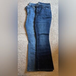 Women's Sonoma Flare Jeans Bundle in Dark and Light Blue